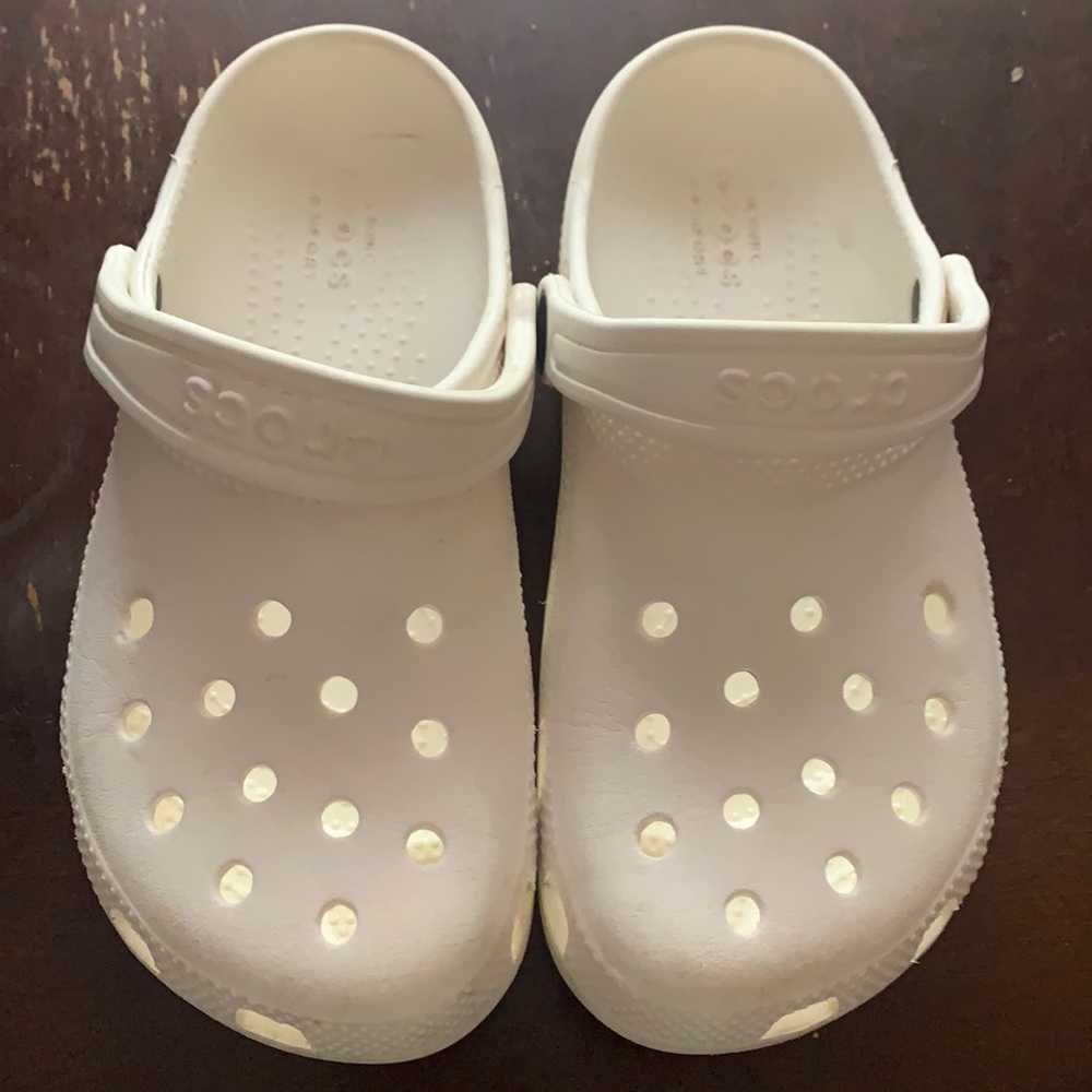 White crocs